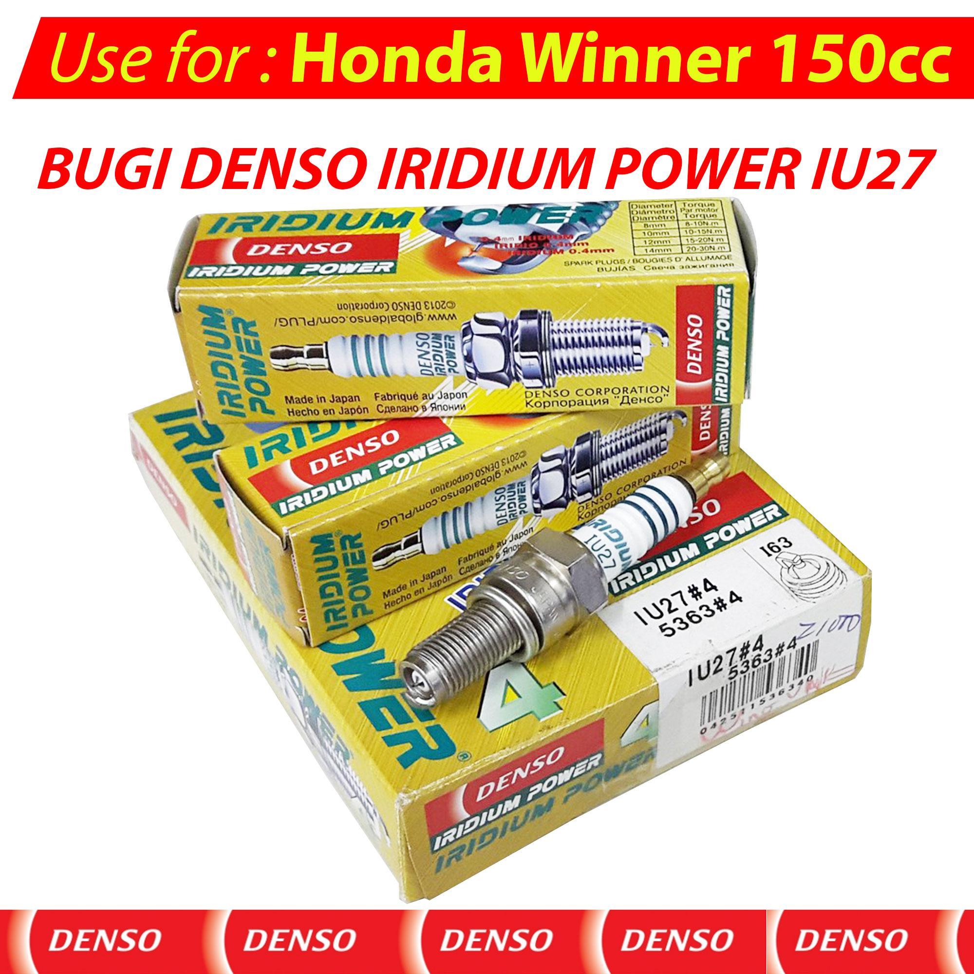 [HCM]Bugi DENSO IU27 Honda Winner 150cc  IRIDIUM POWER