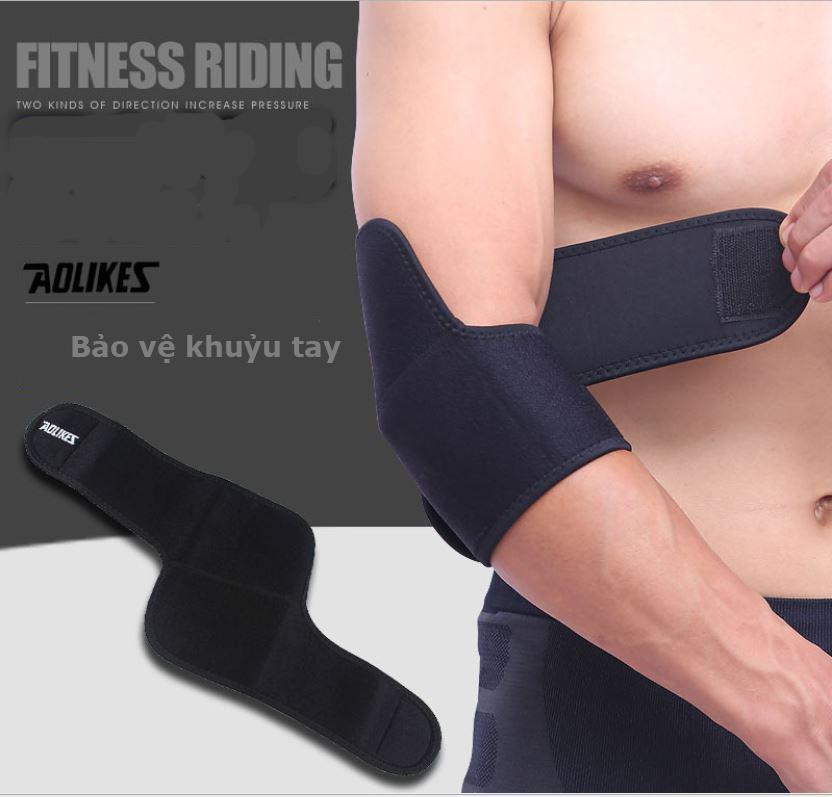 [HCM]Đai quấn bảo vệ khuỷu tay Aolikes A7646 (1 đôi)