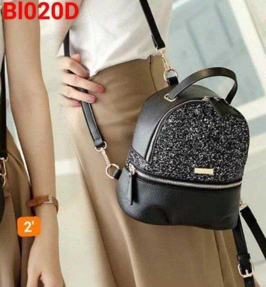 Balo túi đeo phối kim tuyến BL01
