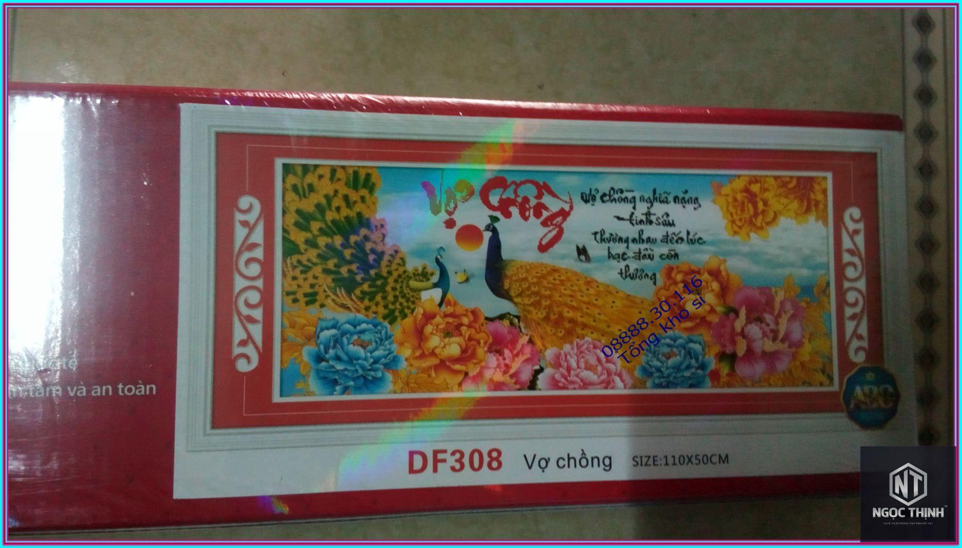 Tranh đính đá Vợ chồng DF308-Ngọc Thịnh