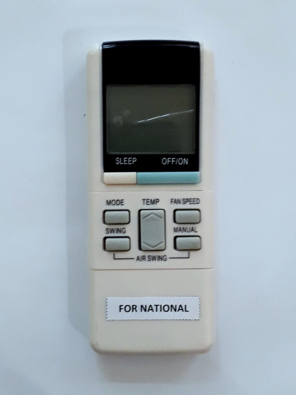 Điều khiển thay thế cho điều hòa National