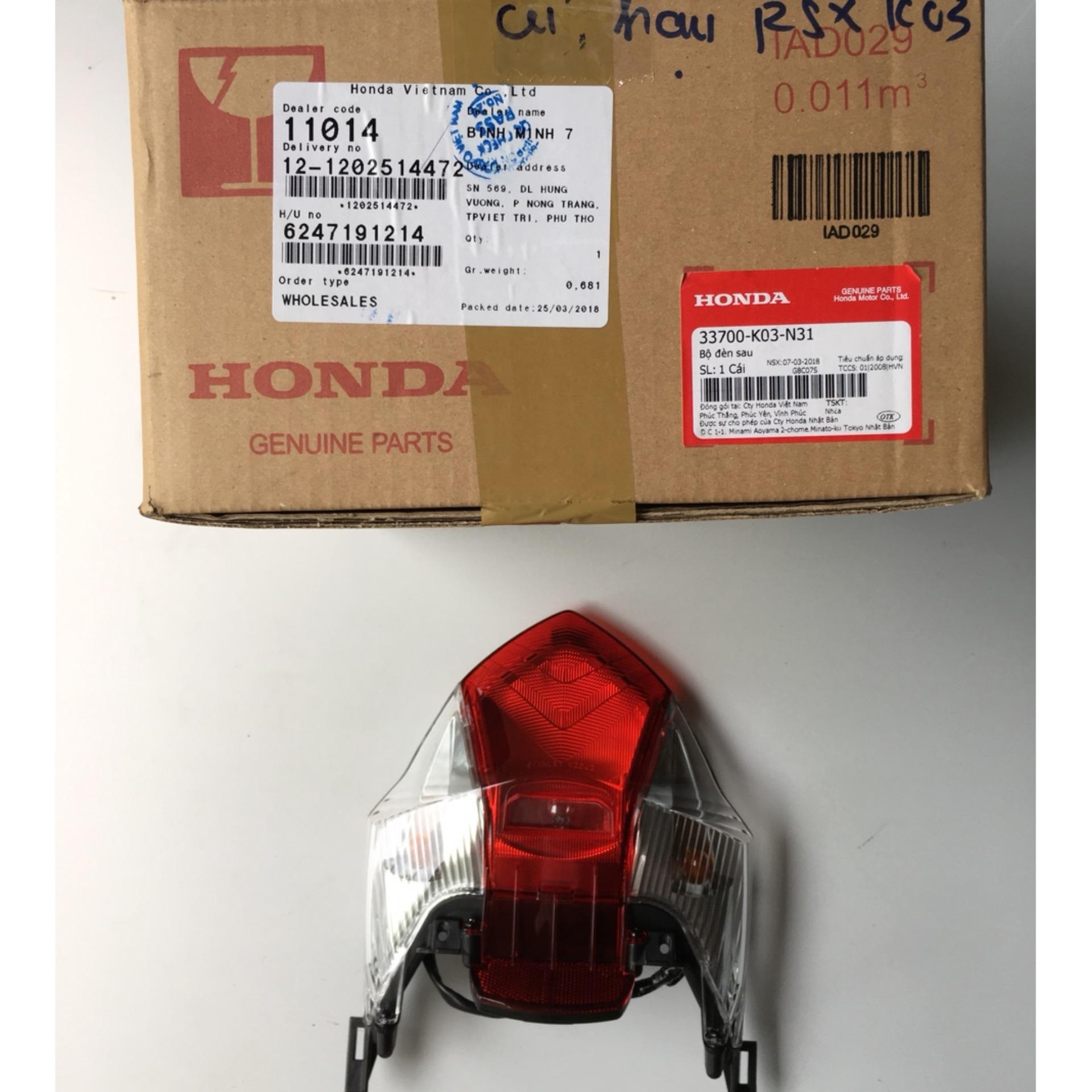 Đèn hậu RSX 2014 đến 2018 33700K03N31