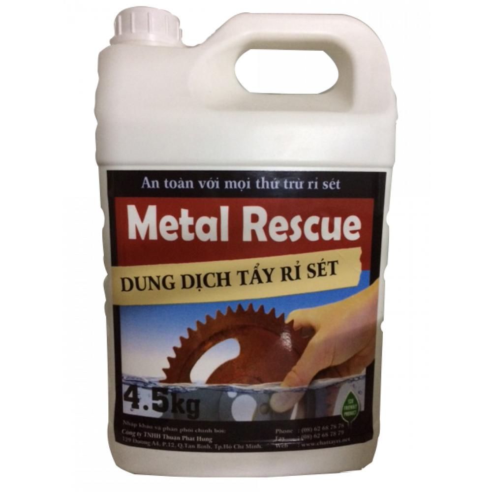 HCMChất Tẩy Rỉ Sét Metal Rescue 4.5 Kg Vệ Sinh Nội Ngoại Thất Nhà Cửa Ô Tô