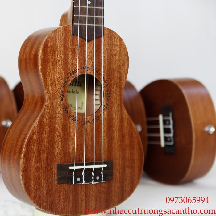 Đàn ukulele gỗ mahogany size 26 (tặng bao, pick)