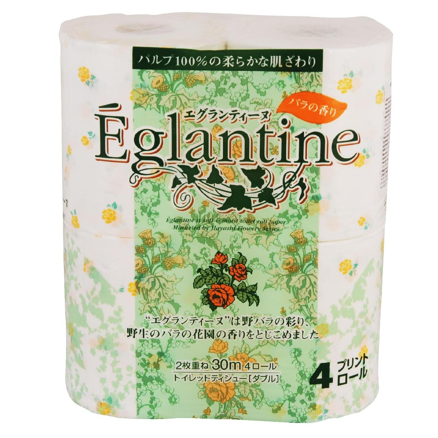 Giấy vệ sinh Eglantine 4 cuộn