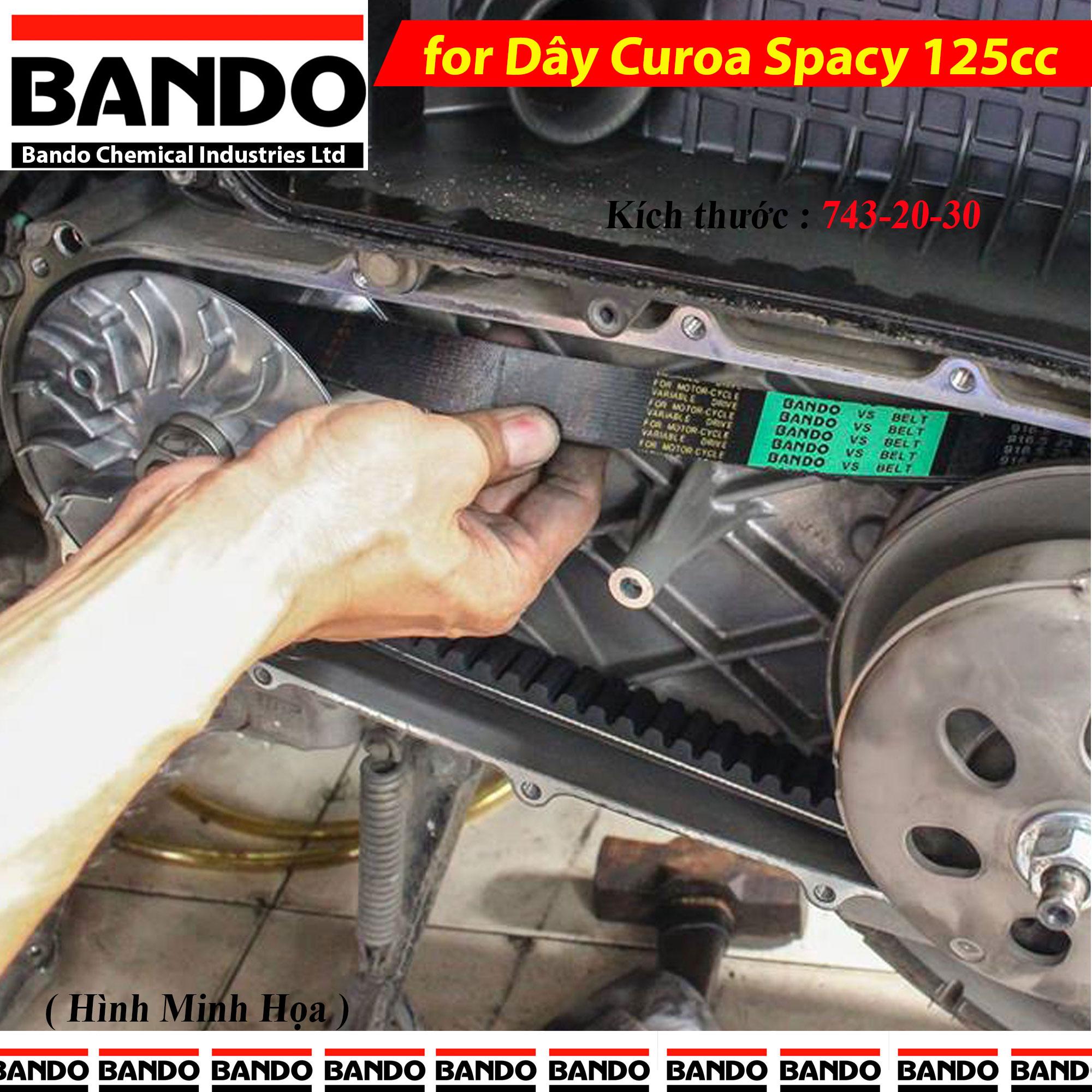 [HCM]Dây curoa Bando Honda Spacy 125cc ( Bando Thái Lan )