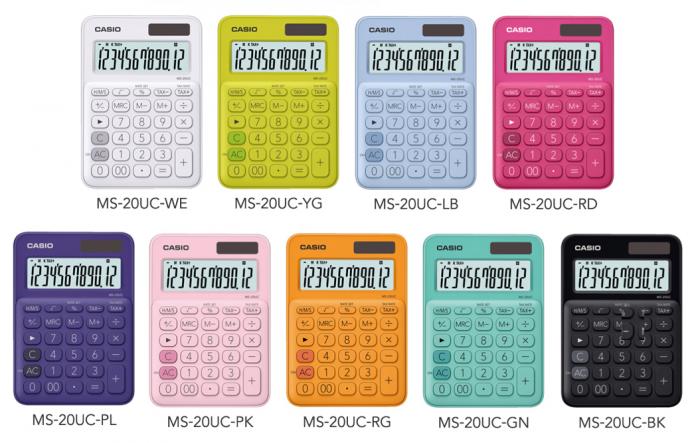 MÁY TÍNH CASIO MS-20UC CHÍNH HÃNG