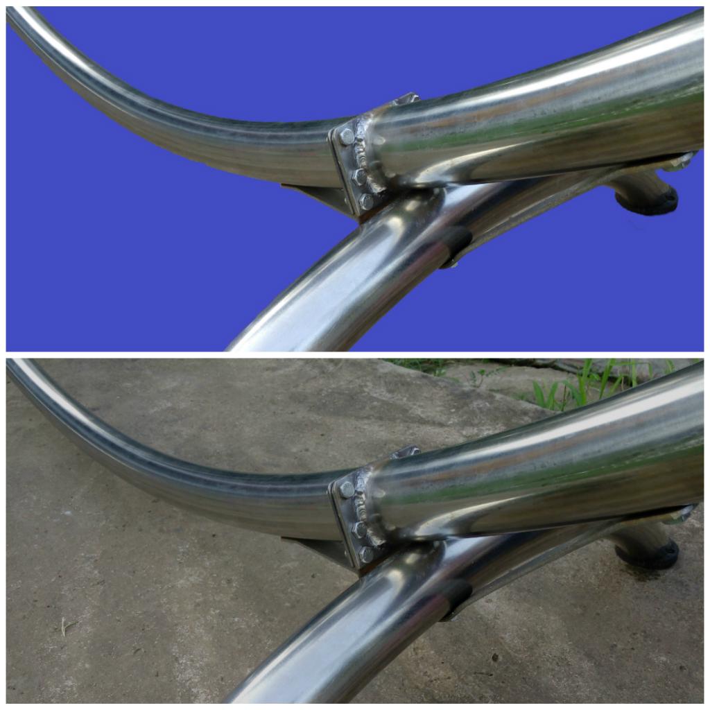 Trọn BỘ khung võng INOX phi 50 và Võng lưới