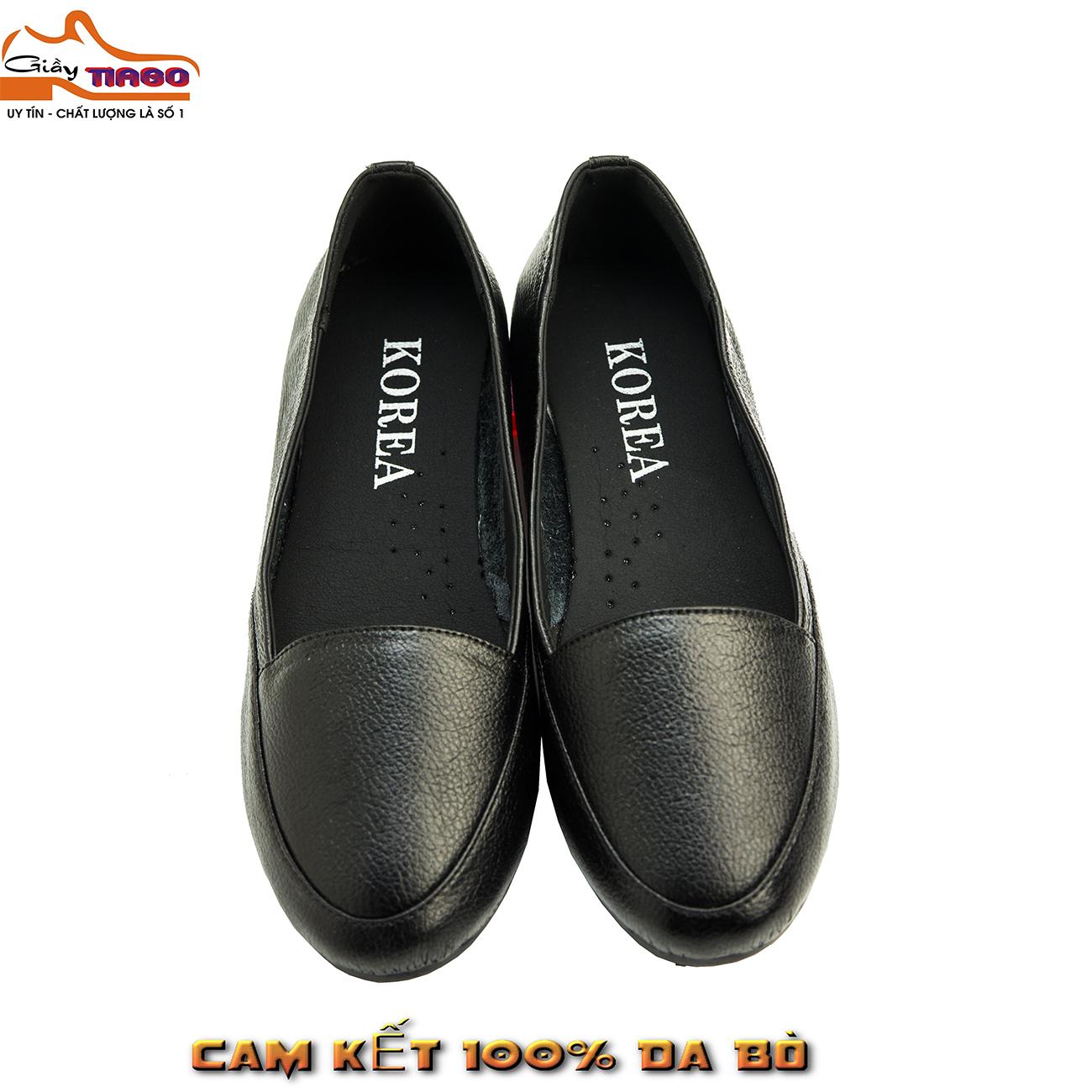 Giày Mọi Nữ Da Bò Thật Siêu Mềm Ôm Chân EOSTIA