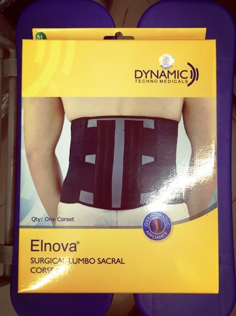 Đai lưng cột sống, thoát vị đĩa đệm ELNOVA - DYNA(ẤN Độ)