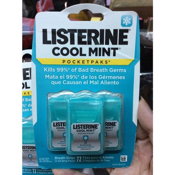 Miếng ngậm thơm miệng Listerine
