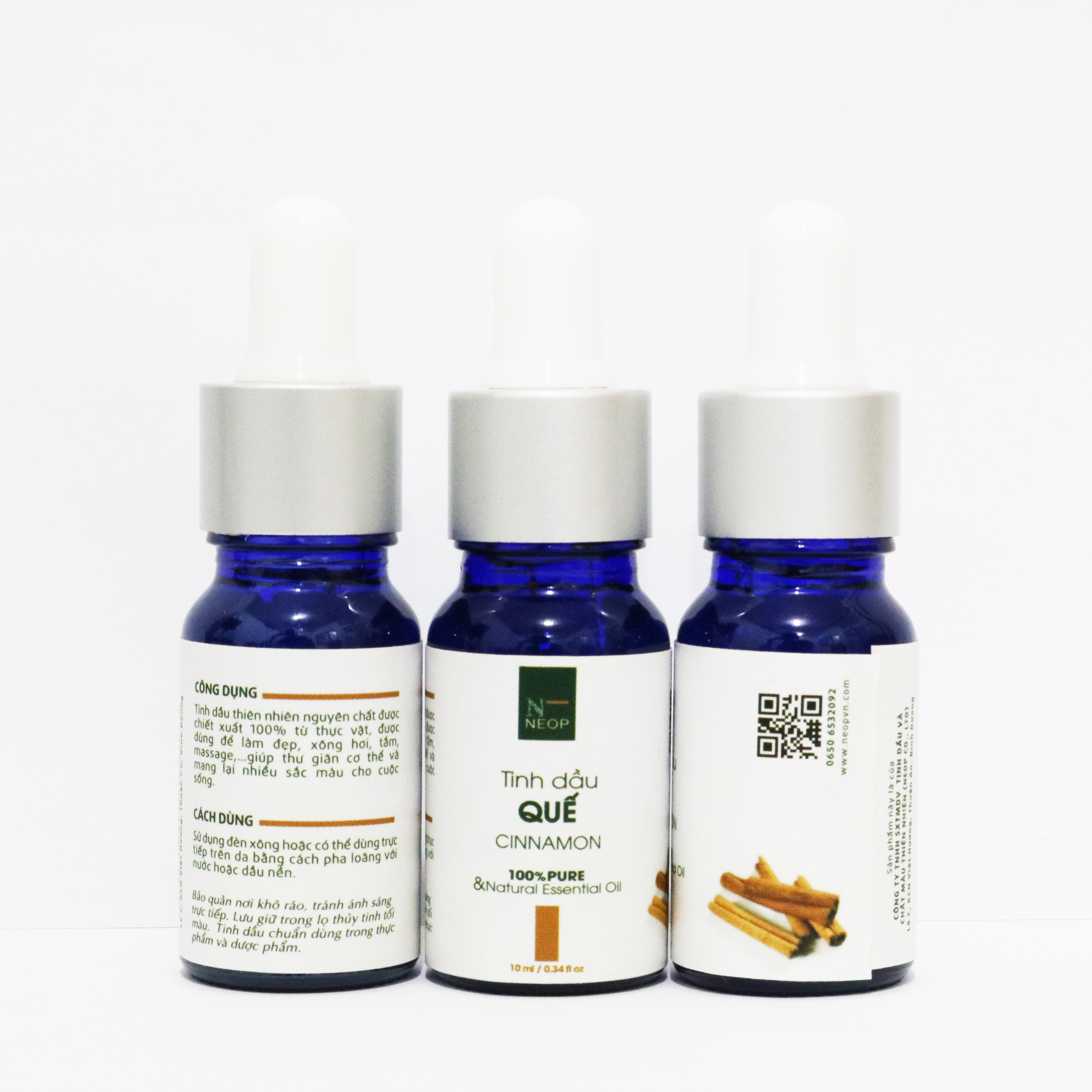 Tinh Dầu Quế NEOP 10mL - Cinnamon Essential Oil
