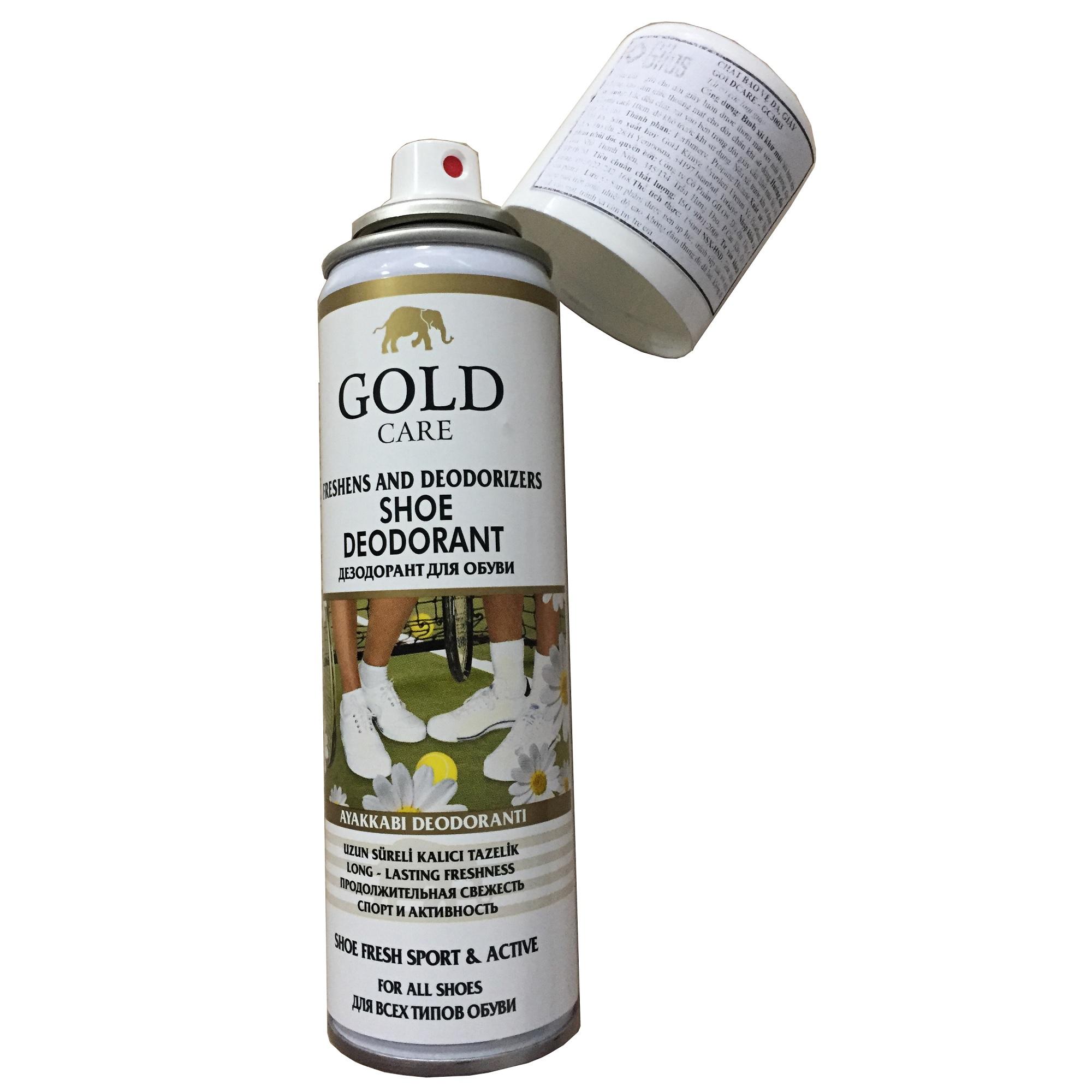 Chai Xịt Khử Mùi GoldCare GC3003 150ml