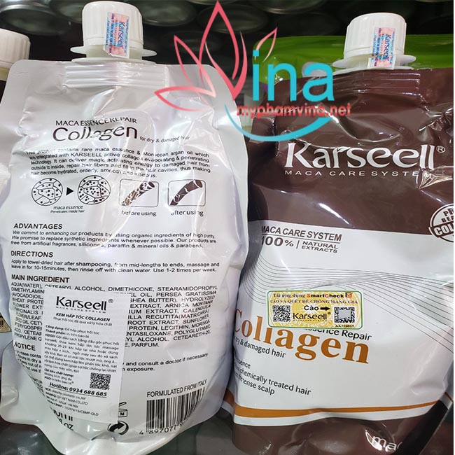 [HCM]DẦU HẤP TÓC COLAGEN KASSEL 500ml