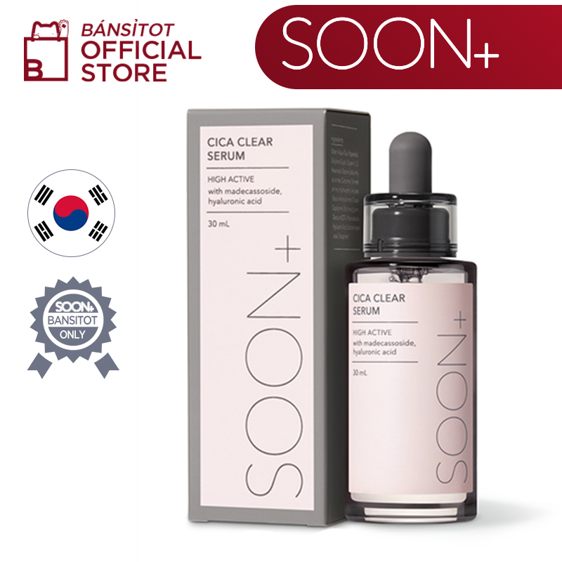 (HSD: 05/2023) Tinh Chất Serum Cấp Ẩm SOON+ High Active Cica Clear Serum 30ml