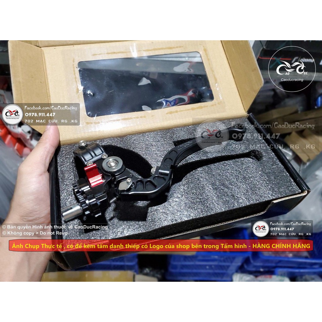 TAY CÔN CRG GP LẮP CHO SONIC SATRIA - MÀU ĐEN