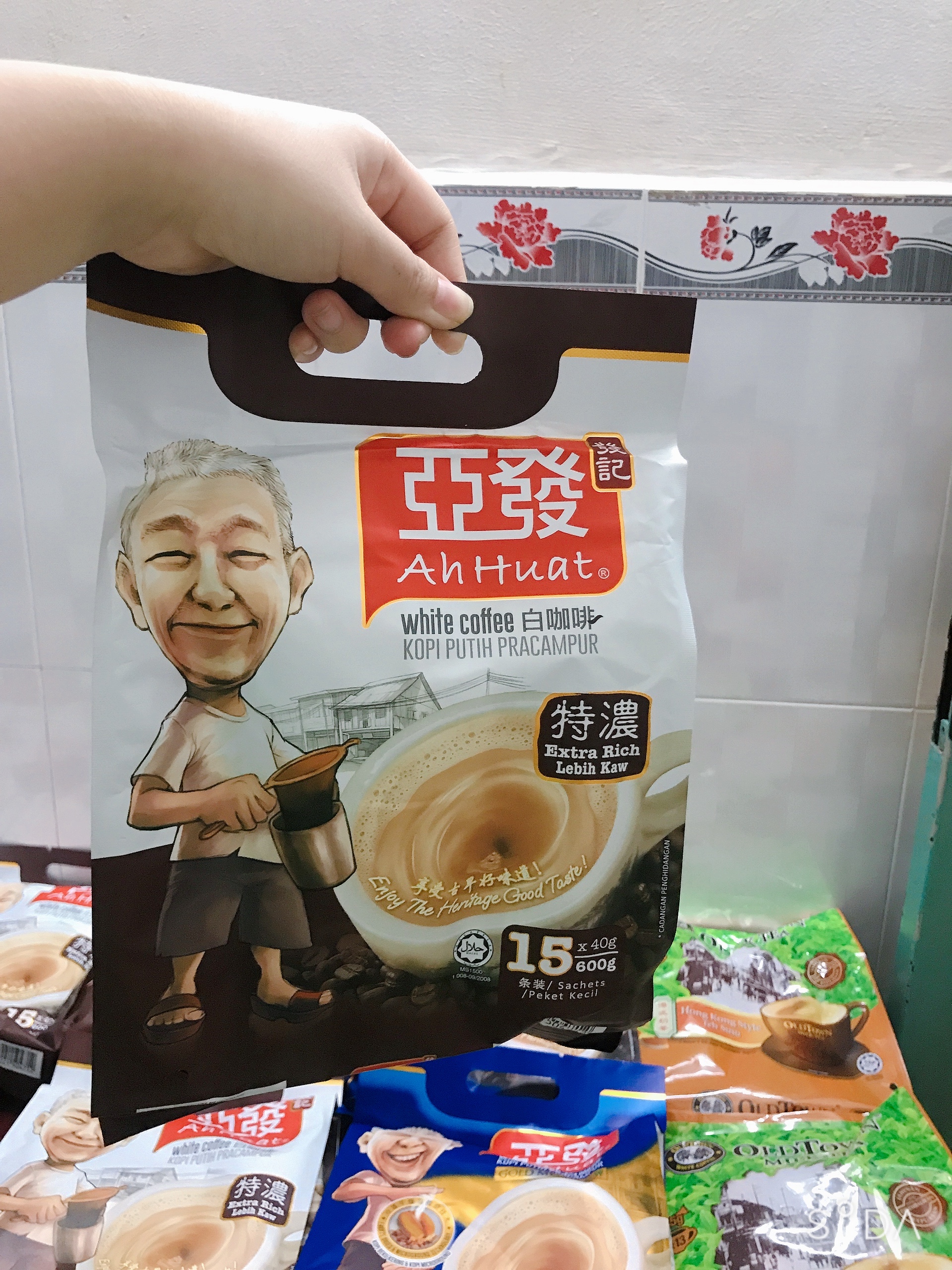 Cà Phê trắng Ah Huat White Coffee - Extra Rich