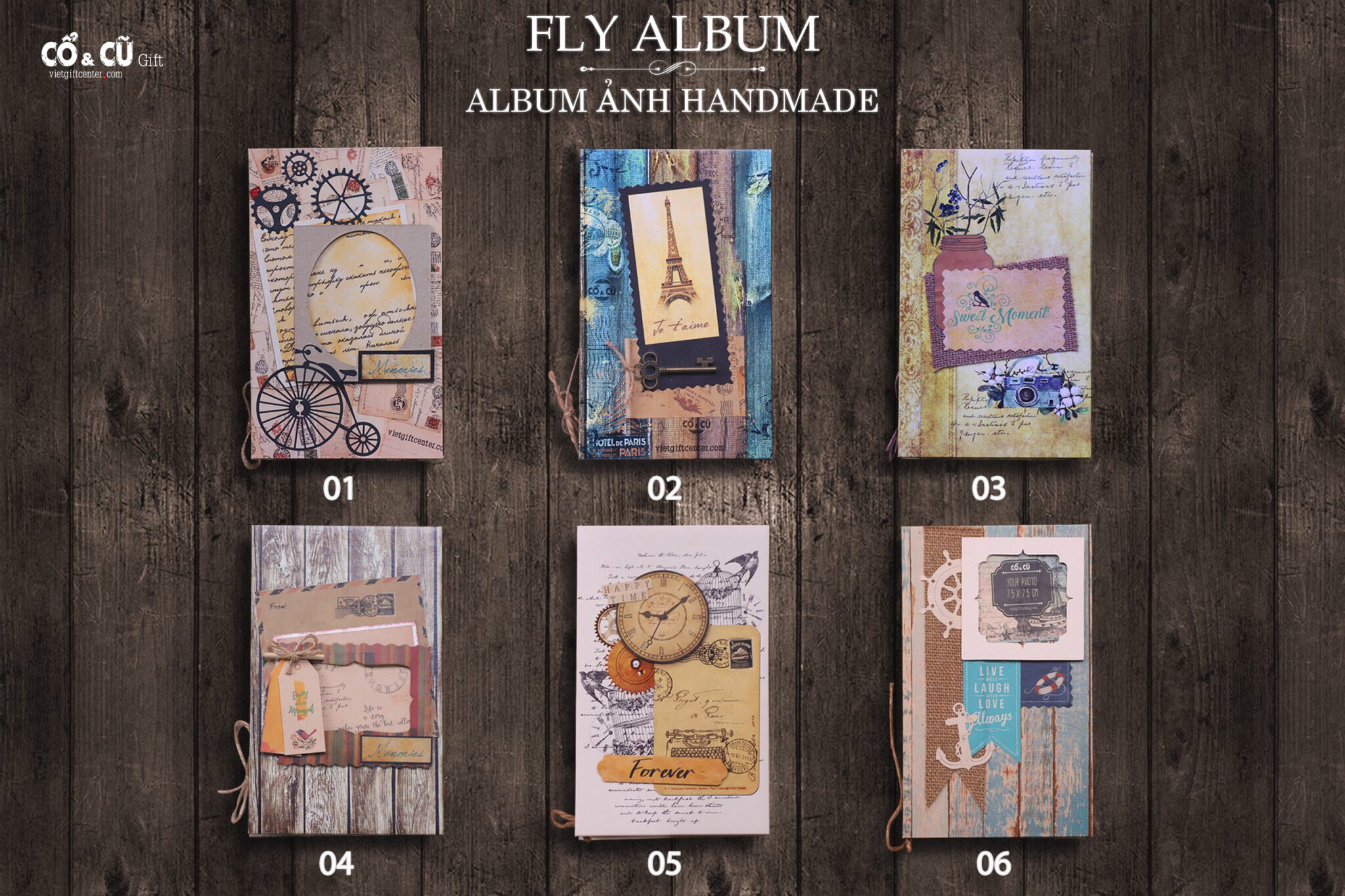 [HCM]Fly Album Blue Pastel