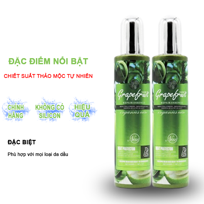 Xịt Dưỡng Bưởi Grapefruit Plus 220ml-Chống Rụng Kích Mọc Tóc