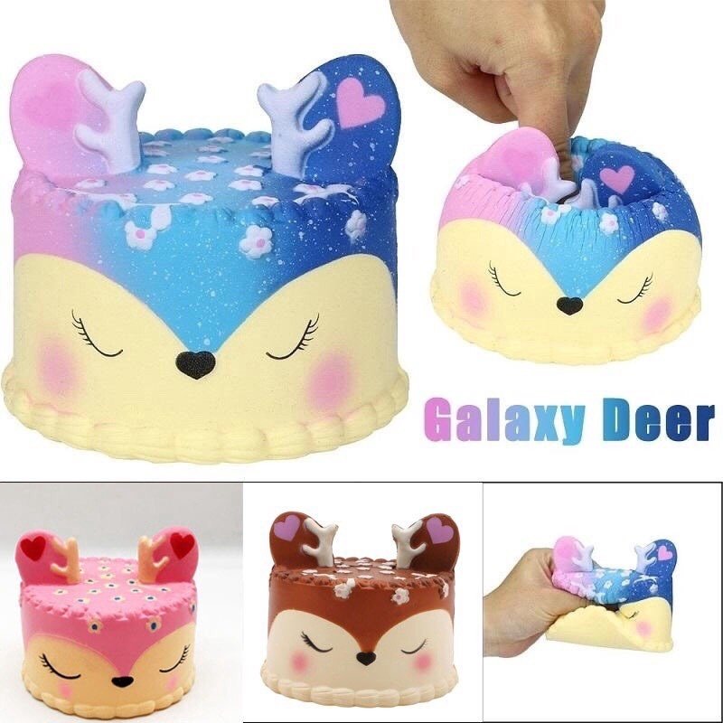 squishy Bánh Sừng Hươu Thơm Mềm