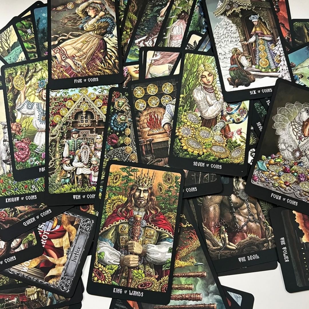 Slavic Legends Tarot Gold Edition