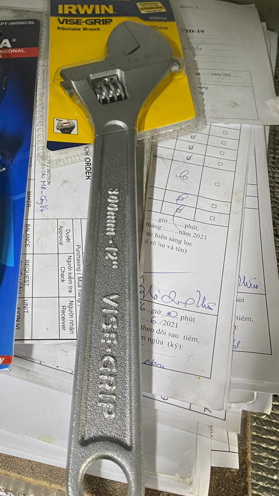 8" Mỏ lết IRWIN T9098092