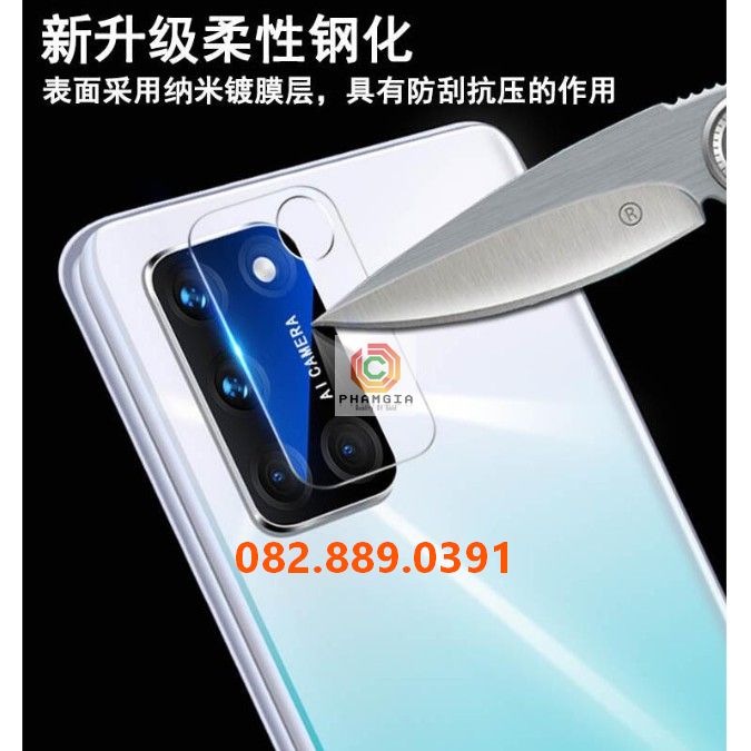Cường lực camera Oppo A52 2020/ A92 2020 siêu mỏng, siêu bền, 3 lớp