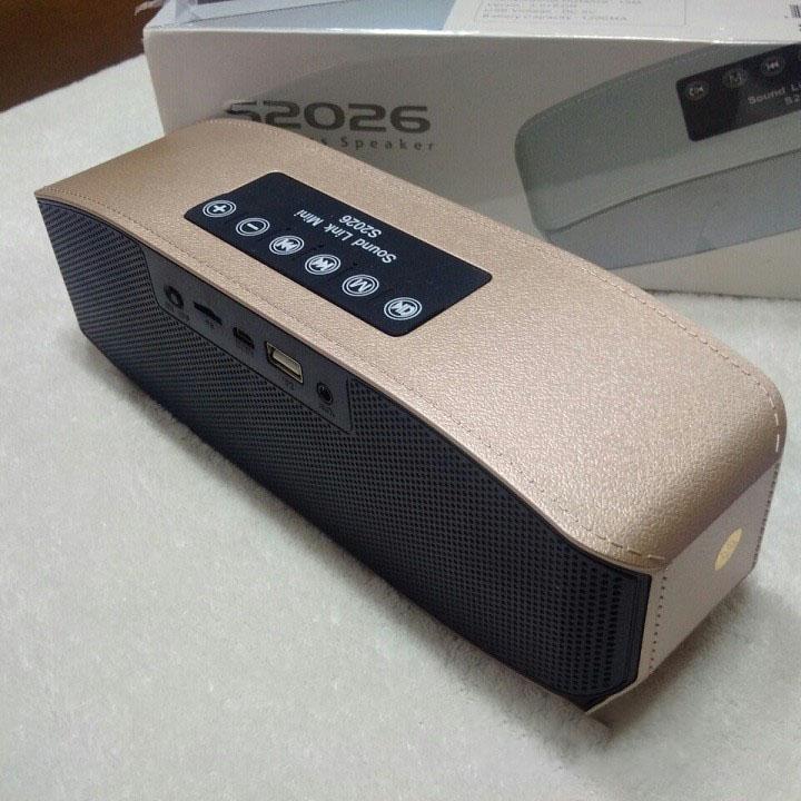 Loa bluetooth S2026 - Âm Bass Siêu Hay
