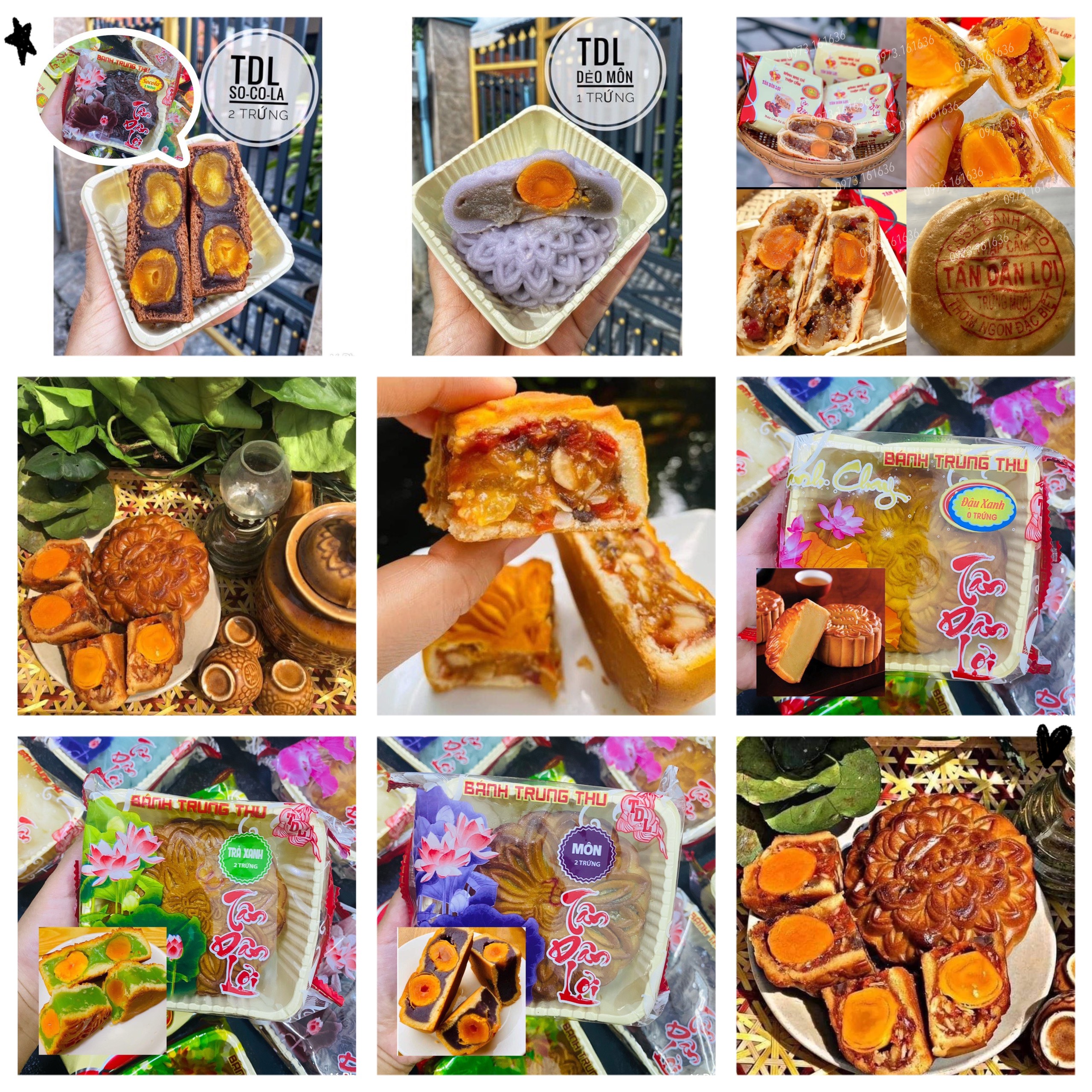 Bánh trung thu Tân Dân Lợi 200gr