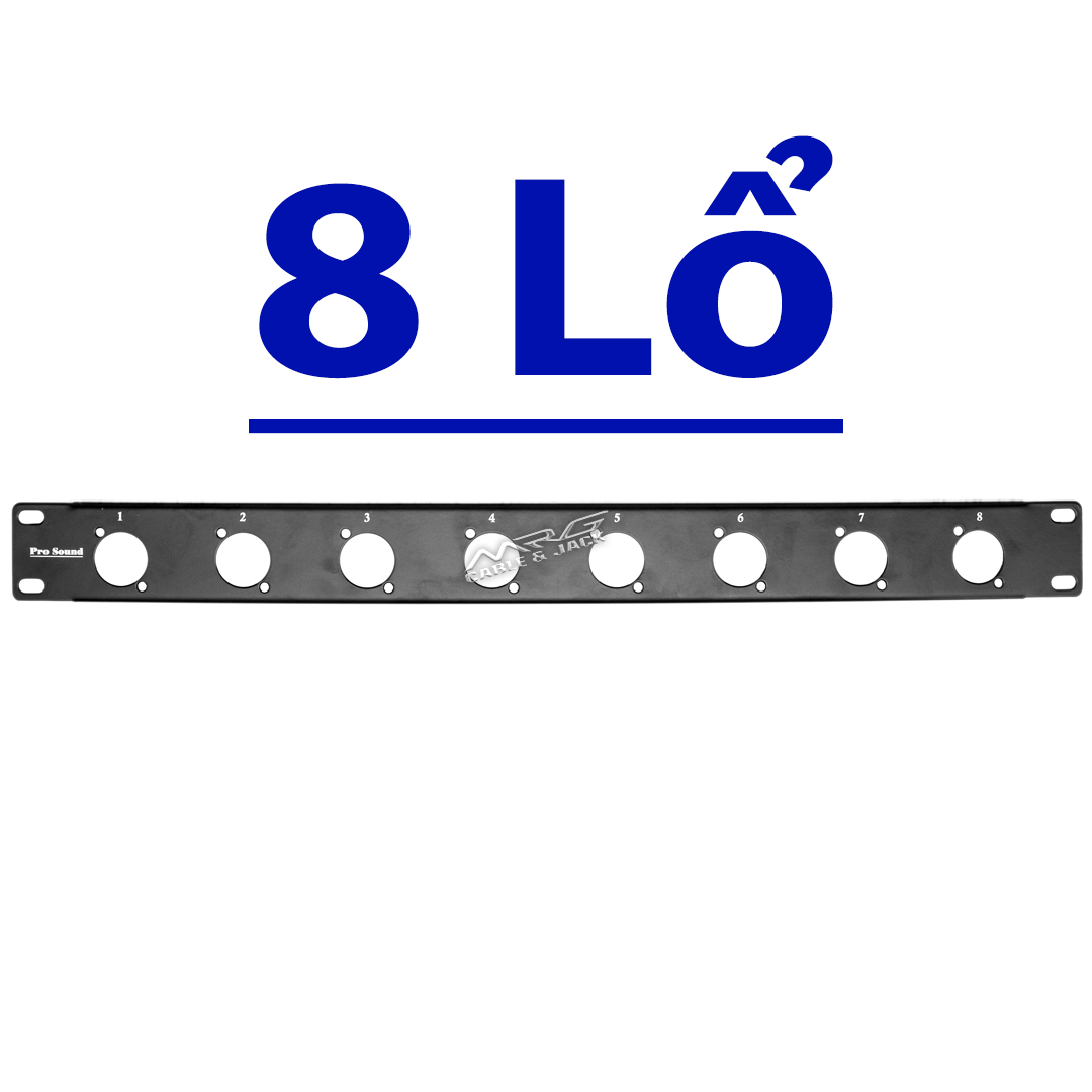 Thanh chia jack loa 6 lổ 8 lổ 12 lổ, thanh sắt 6 lổ 8 lổ 12 lổ gắn tủ âm thanh thanh, giá 1 thanh.