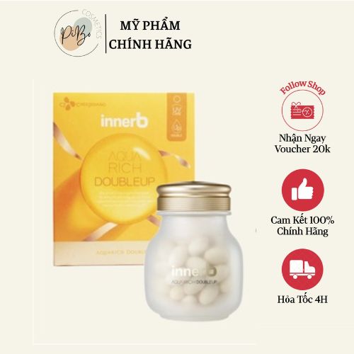 Cấp nước Aqua Rich 70 viên INNERB (MẪU MỚI)