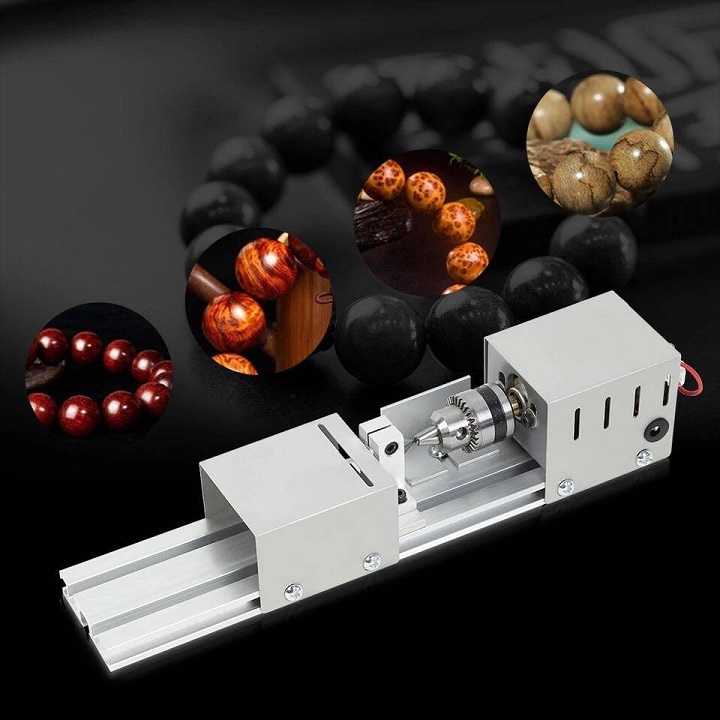 Máy đánh bóng mini để bàn- máy tiện gỗ