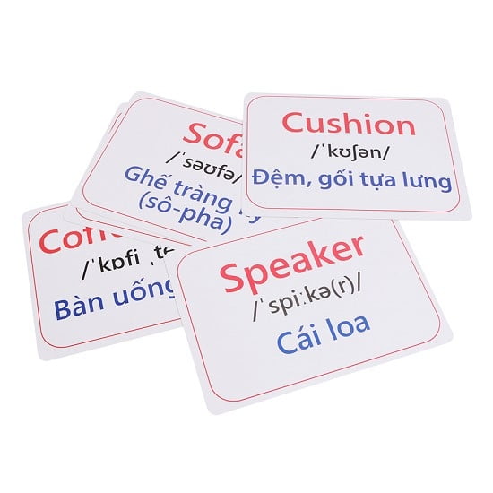 Fahasa - Flash Card Thông Minh - Phòng Khách