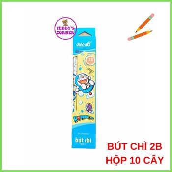 Combo 10 Bút Chì Gỗ Thiên Long Điểm 10 2B TP-GP009/D0