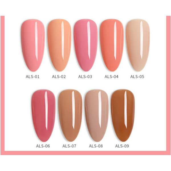 [HCM]Sơn gel As mã ALS 15ML - chai đỏ siêu sang