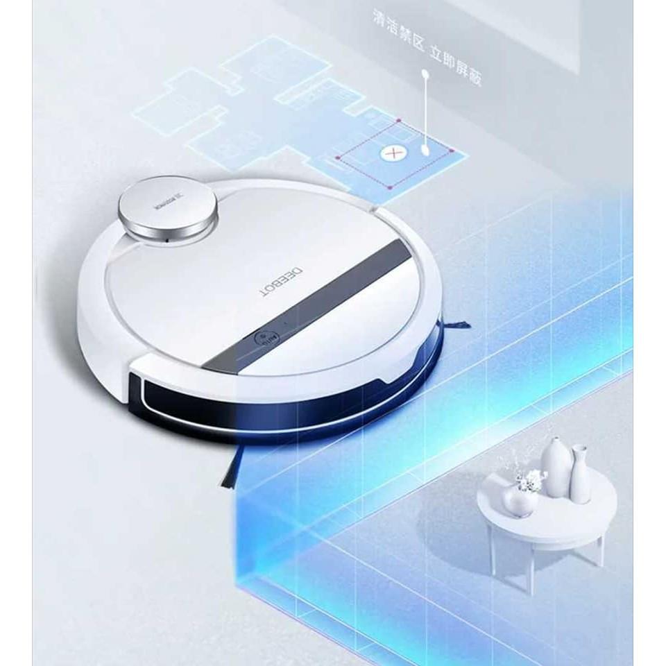 [Trả góp 0%]Robot hút bụi lau nhà ECOVACS DEEBOT DE55 ( tặng khay lau nhà tặng tài khoản APP có tường ảo)