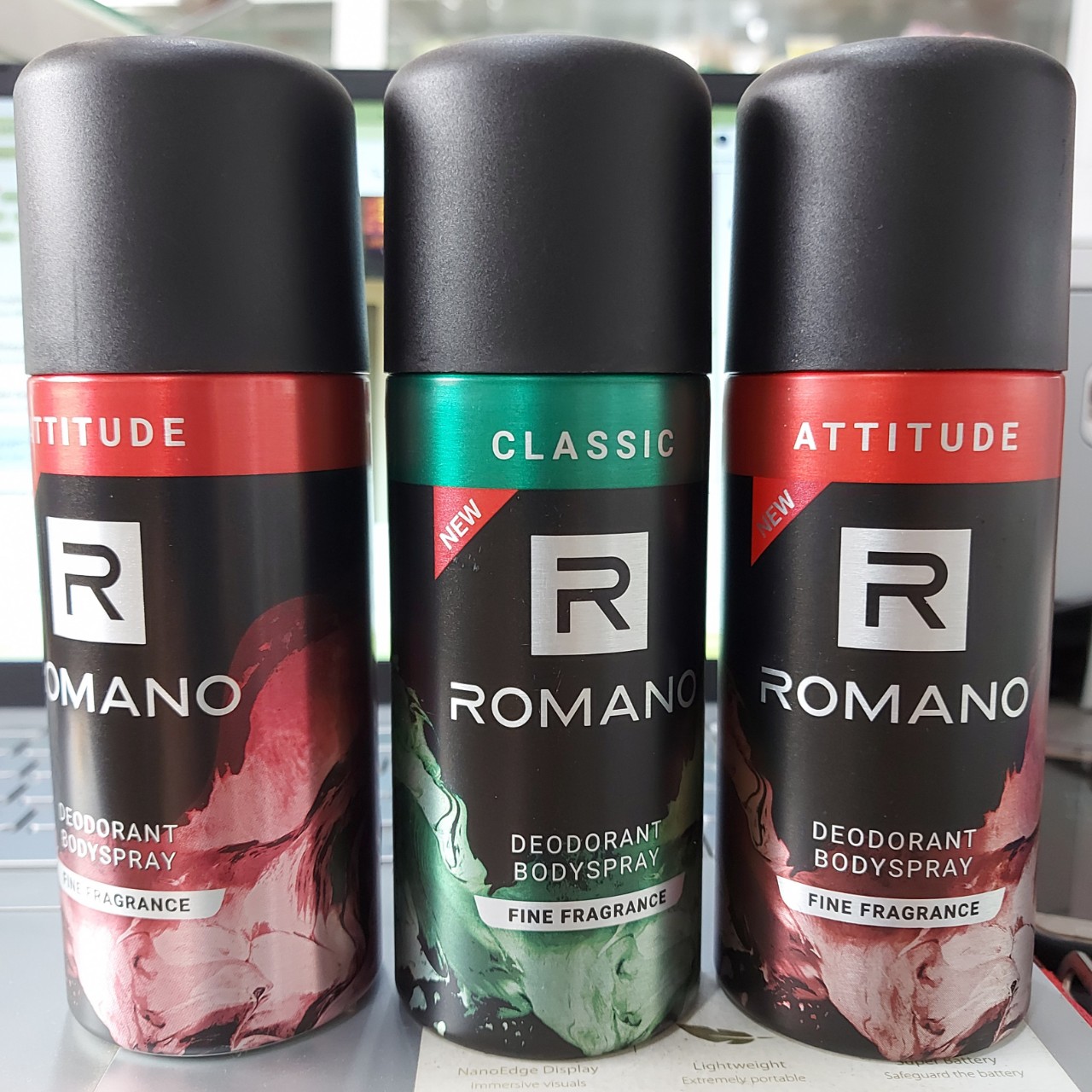 xịt khử mùi romano chai 150ml
