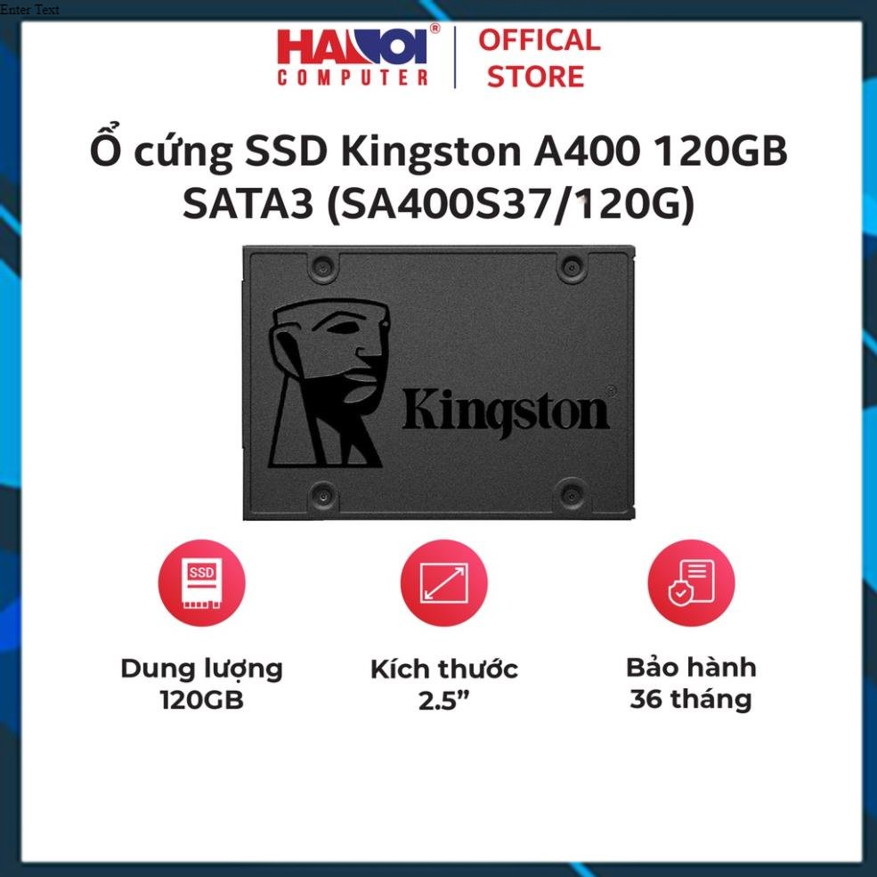 Thiết bị lưu trữ ổ cứng ssd kingston a400 120gb/240gb 2.5 inch sata3 -