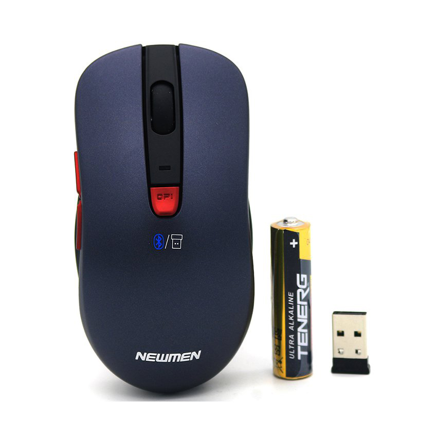 Chuột không dây (Dual Mode 2.4GHz + Bluetooth) Newmen D358 phiên bản mới
