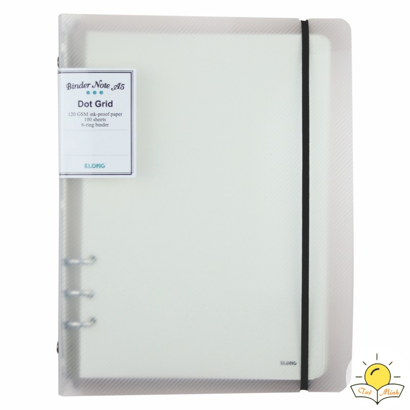 Ruột Sổ Còng Klong A5 100 Tờ Giấy Chấm Dot Grid VPP TUEMINH, Giấy Refill Binder Klong Ms 997- VPP Tuệ Minh