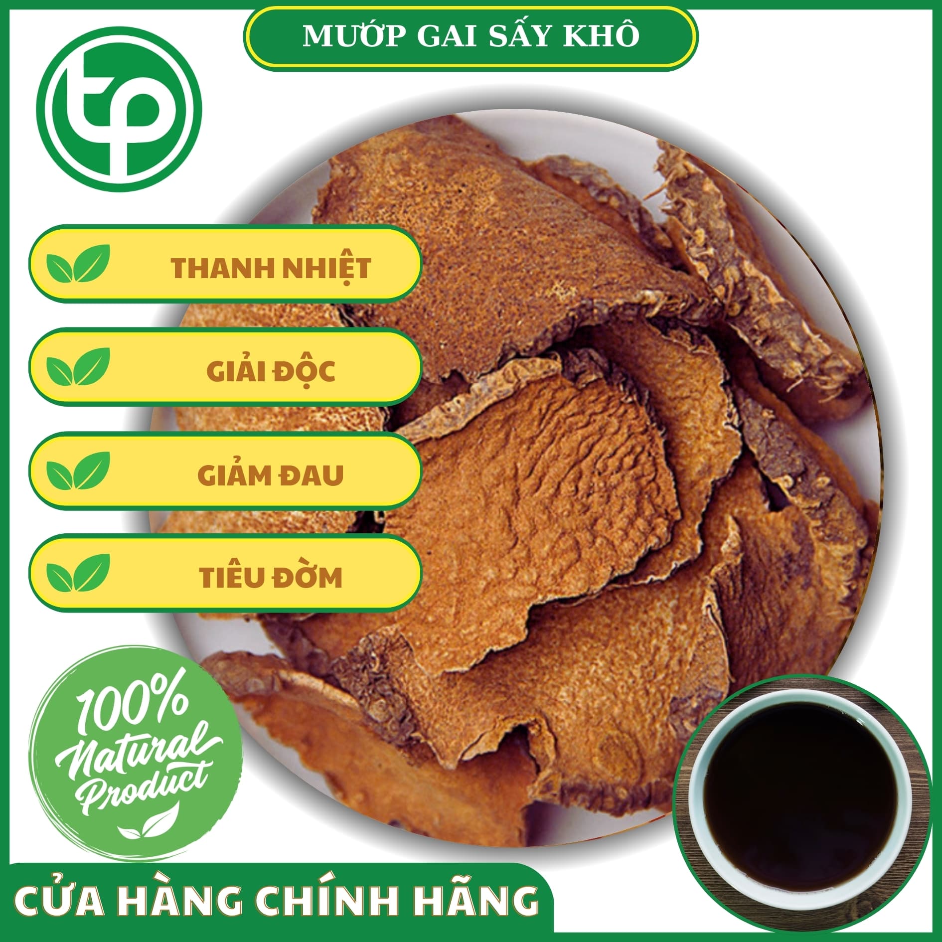 [Hàng mới về] Mướp gai khô 500g - Dược Tấn Phát