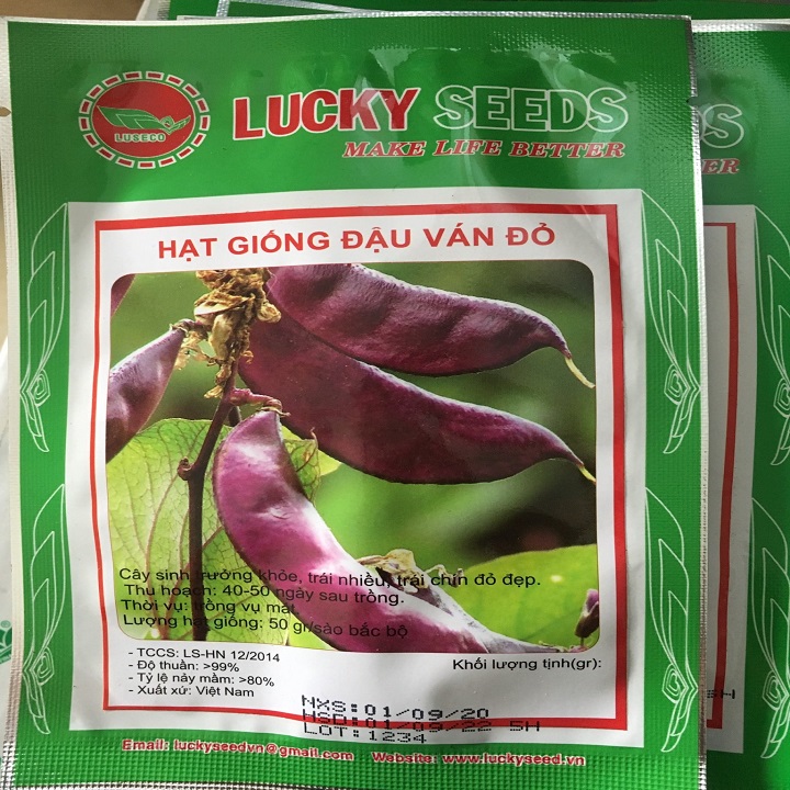 Hạt giống Đậu Ván Đỏ F1