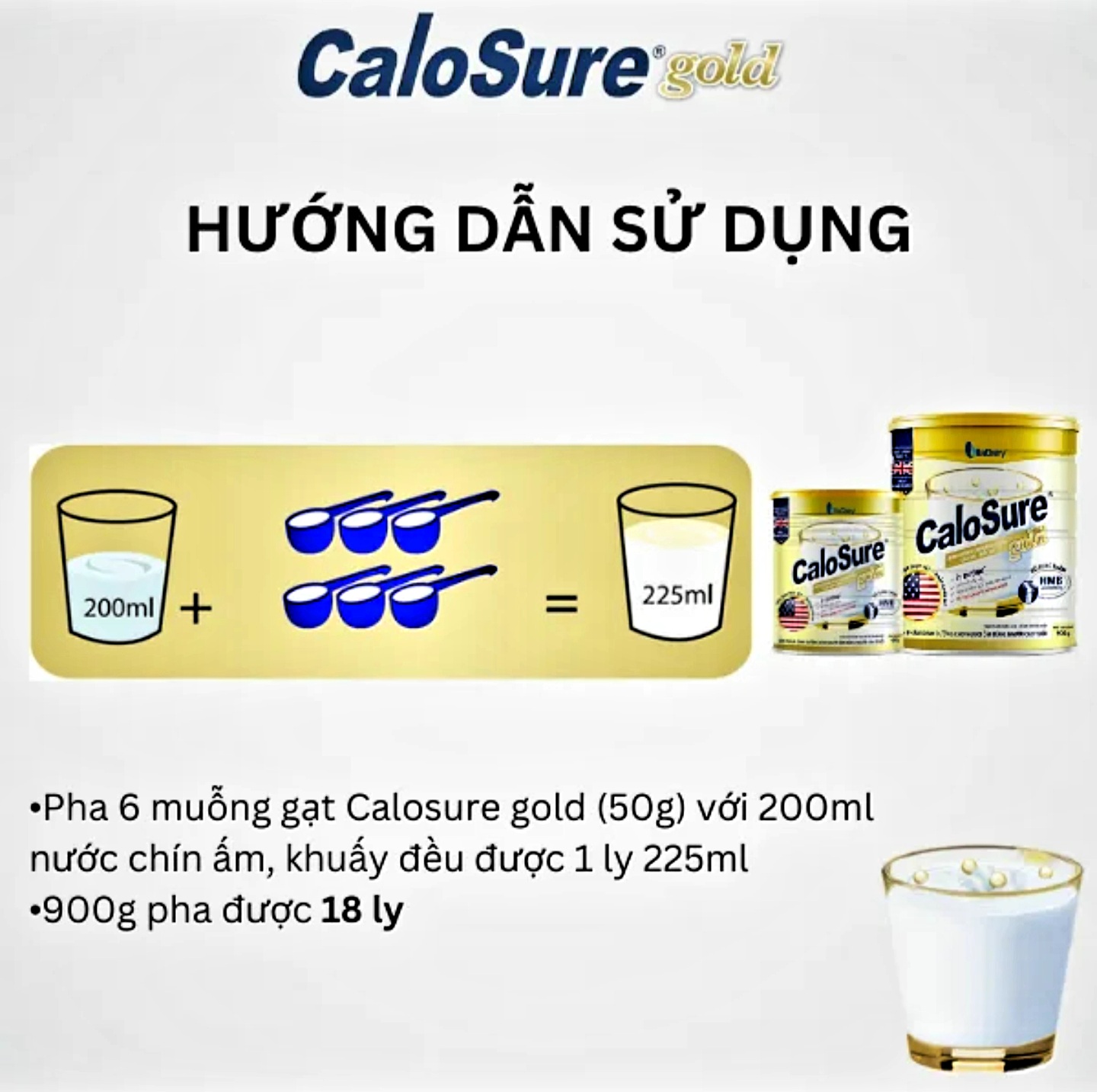 (Expiration Date May 2027) (Scan Qr Code to Earn Coins) Calosure Gold Low Sugar Powdered Milk 900g.