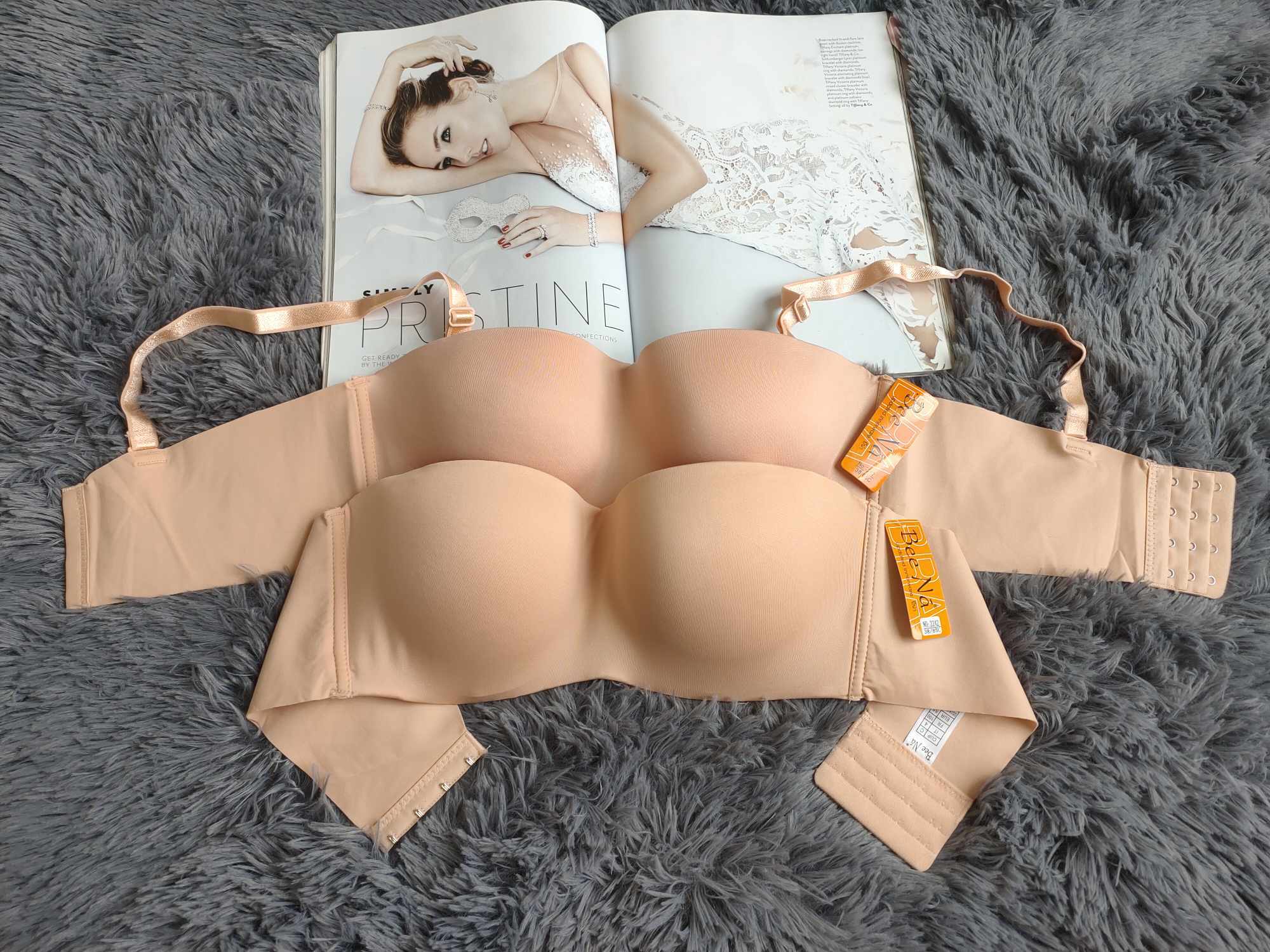 2242 - Áo ngực cúp ngang bigsize hàng Thái.