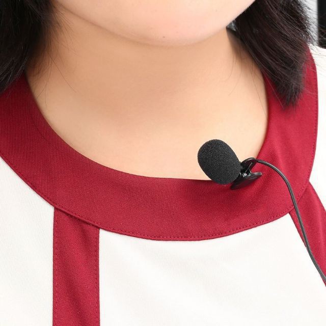 Micro Cai Ve Ao - Jack Cắm 3.5Mm (Chốt Gài Bằng Nhựa)