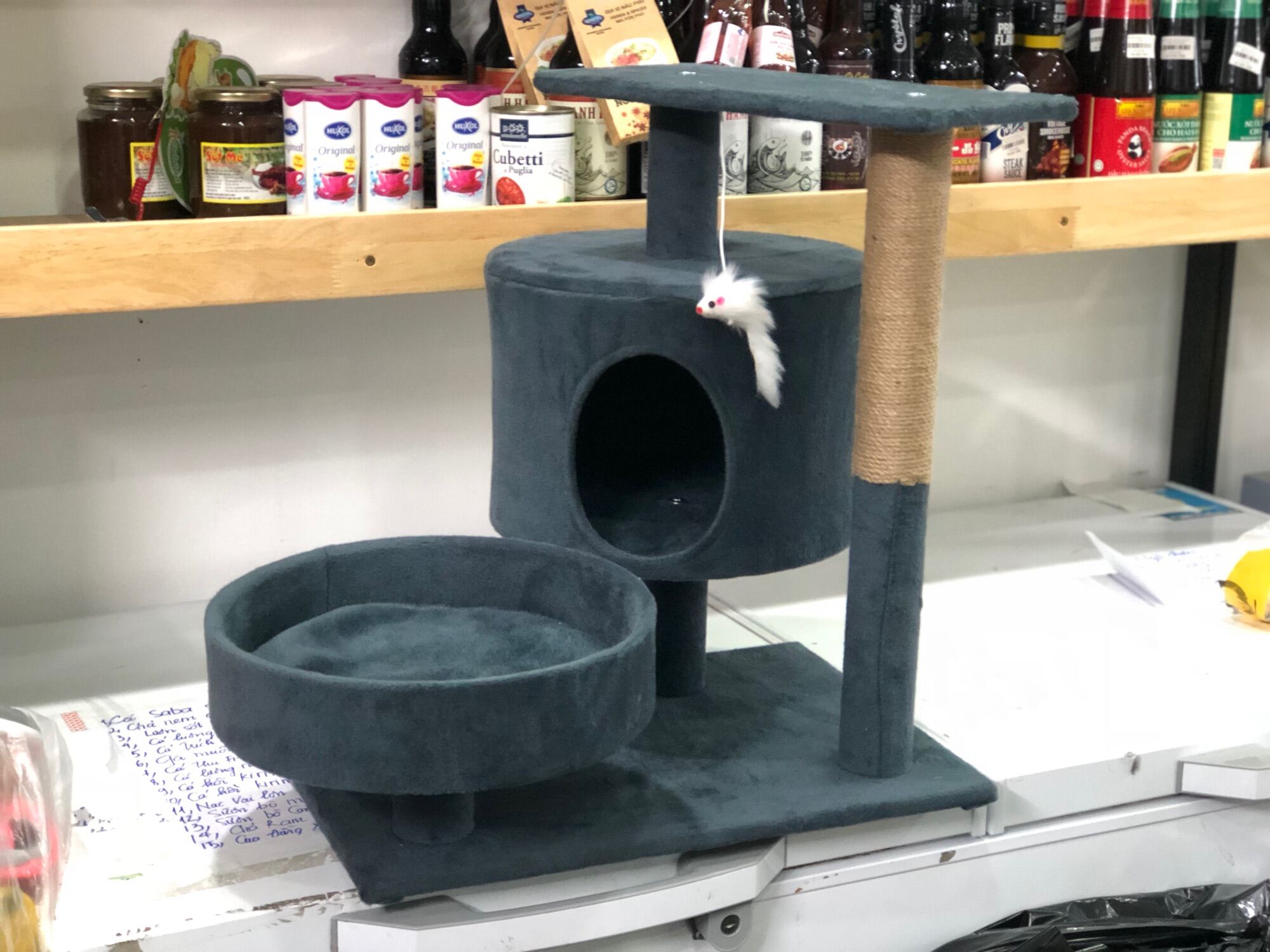 [HOÀN TIỀN 10%]Cattree, Nhà Cây, Trụ Cào Móng Cho Mèo