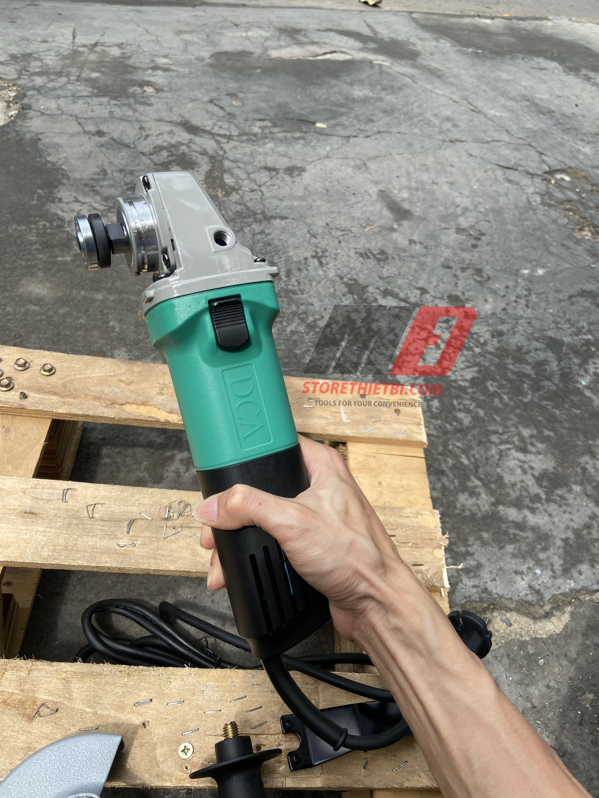Asm10-100 máy mài góc có điều tốc 1020w dca