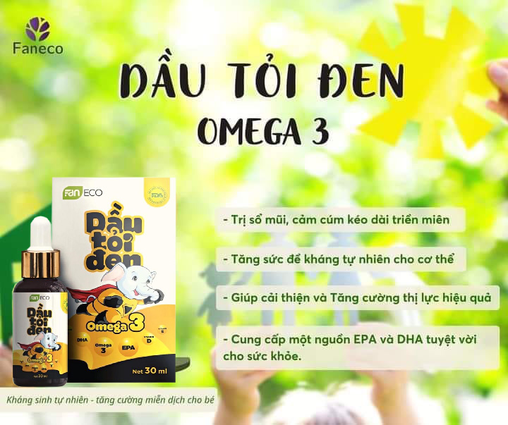 Dầu tỏi Đen Omega 3 Tăng Cường Đề Kháng