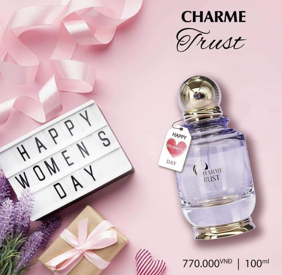 Nước hoa trust 50ml - 100ml màu tím