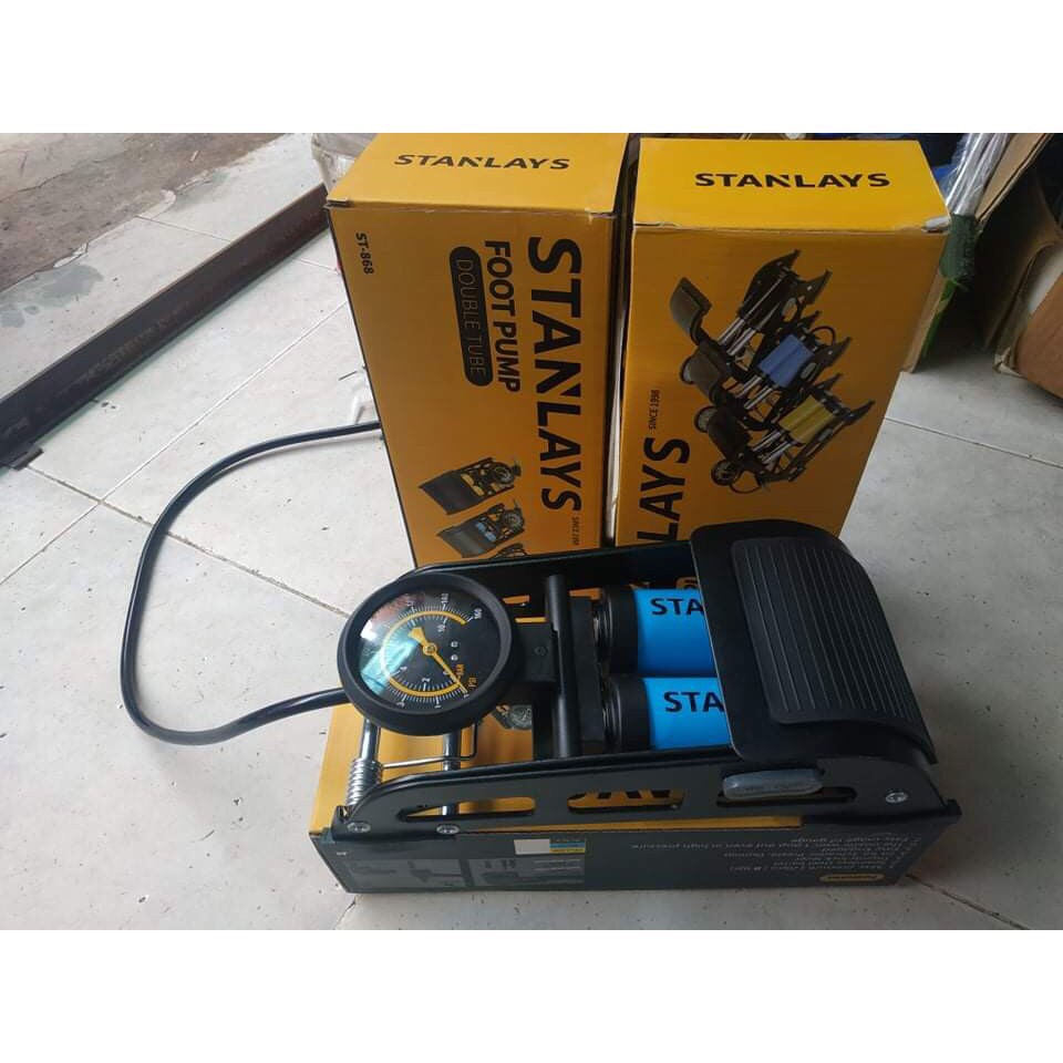 Bơm xe máy xe đạp  ống STANLAYS
